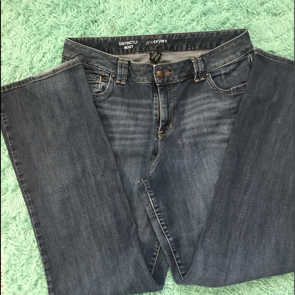 Lane Bryant Distinctly Boot Jeans